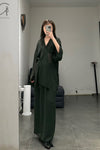 Samuel Gui Yang Folding Shirt AW22SH03-2 Ink green